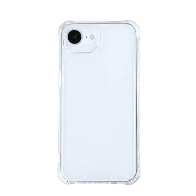 Rixus Armor-X Anti Shock Case For iPhone 16e Transparent