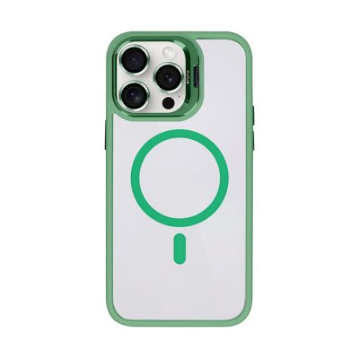 Rixus Classic 03 Case With MagSafe For iPhone 14 Pro Max Light Green