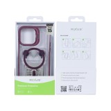 Rixus Classic 03 Case With MagSafe For iPhone 15 Dark Pink - Image 5
