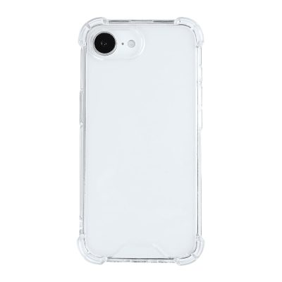Rixus Anti-Burst Case For iPhone 16e Transparent