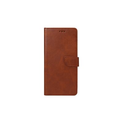 Rixus Bookcase For iPhone 15 Pro Max Brown