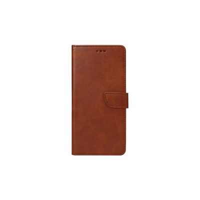 Rixus Bookcase For iPhone 14 Brown