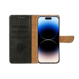 Rixus Bookcase For iPhone 14 Pro Black - Image 2