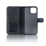 Rixus For iPhone 14 Pro Duo Magnetic Detachable Wallet Black - Image 5