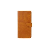 Rixus Bookcase For iPhone 15 Light Brown