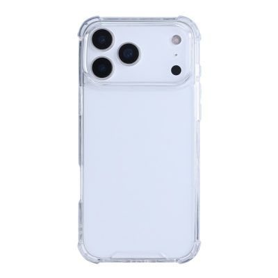 Rixus Anti-Burst Case For iPhone 17 Pro Transparent
