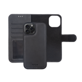 Rixus For iPhone 14 Pro Duo Magnetic Detachable Wallet Black - Image 4