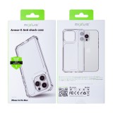 Rixus For iPhone 14 Pro Max Armor-X Anti Shock Case Transparent - Image 2