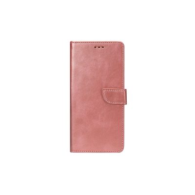 Rixus Bookcase For iPhone 14 Plus Pink