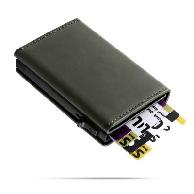 CM Luxe RFID Pop Up Mini Wallet Case - Grijs