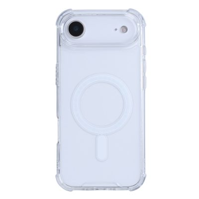 Rixus Anti-Burst Case With MagSafe For iPhone 17 Air Transparent