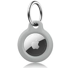 Apple Airtag Keychain Holder Case - Grijs