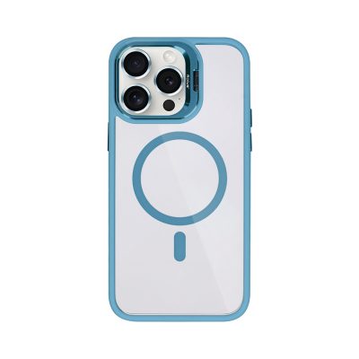 Rixus Classic 03 Case With MagSafe For iPhone 14 Pro Max Light Blue