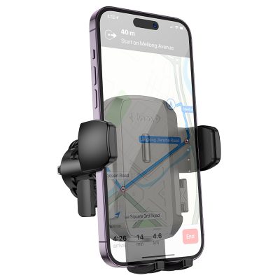 Hoco H64 - One-Key Lock Air Outlet Car Holder