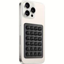 Hands Free Silicone Suction Phone Case Mount - Zwart