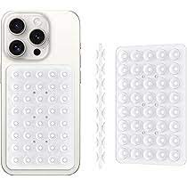 Hands Free Silicone Suction Phone Case Mount - Transparant