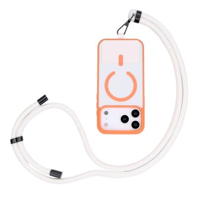 CaseMania 10mm Fancy Glitter Universal Koord - Wit