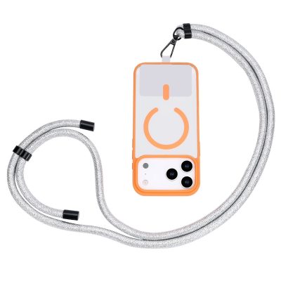 CaseMania 10mm Fancy Glitter Universal Koord - Zilver