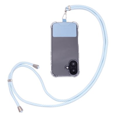 CM Zilver Metal Duet Universal Koord - Blauw-Wit