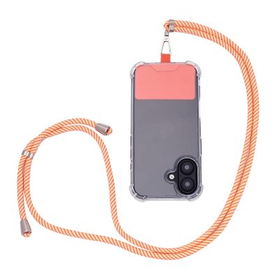 CM Zilver Metal Duet Universal Koord - Wit-Oranje