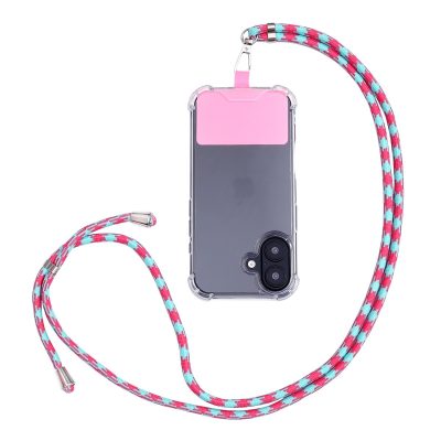 CM Zilver Metal Duet Universal Koord - Roze-Blauw