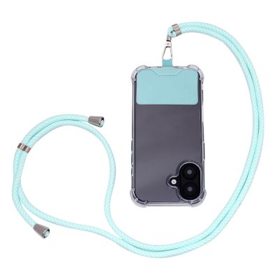 CM Zilver Metal Duet Universal Koord - Turquoise-Wit