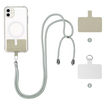 CM Zilver Metal Universal Koord - Licht Grijs