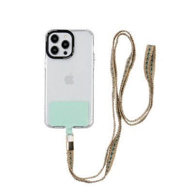 Duo Gevlochten Universal Koord - groen-beige