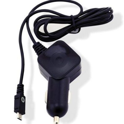 Muvit In-Car Charger micro 1A - Zwart