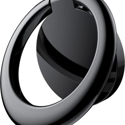 Round Universal Phone Ring Holder Stand - Zwart