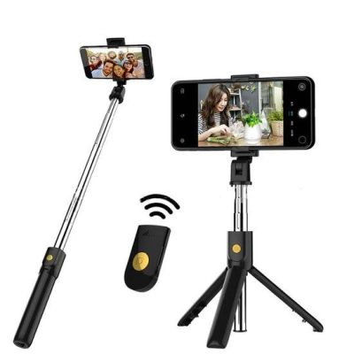 K07 Bluetooth Selfie Stick 3 in 1 Monopod Tripod