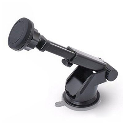 Long Neck Magnetic Windshield Car Holder - Zwart
