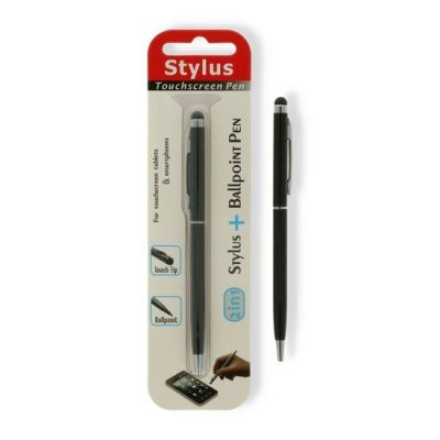 Stylus - XL Zwart Balpen - 5 Stuks